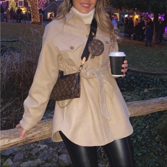 Zara Belted Overshirt - Picture 3 of 3